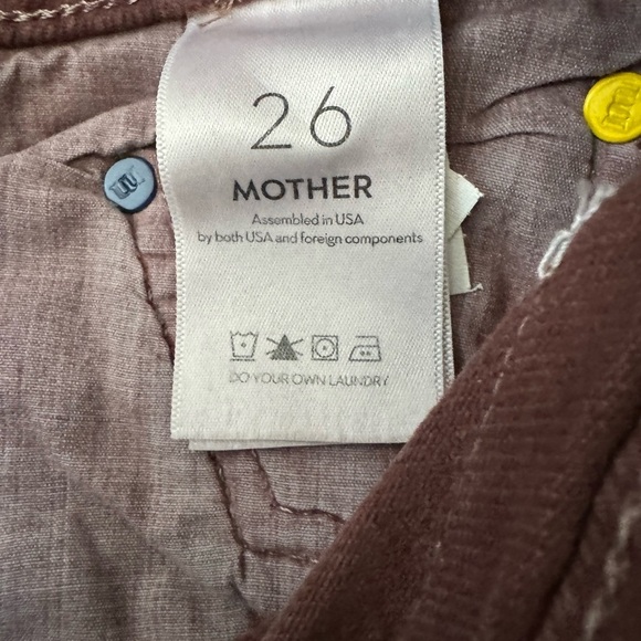 MOTHER Jeans SNACKS! High Waisted Twizzy Skimp in French Roast size 26 - Picture 8 of 11